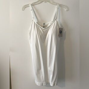 Bravado! designs Maternity/Nursing Tank White Large